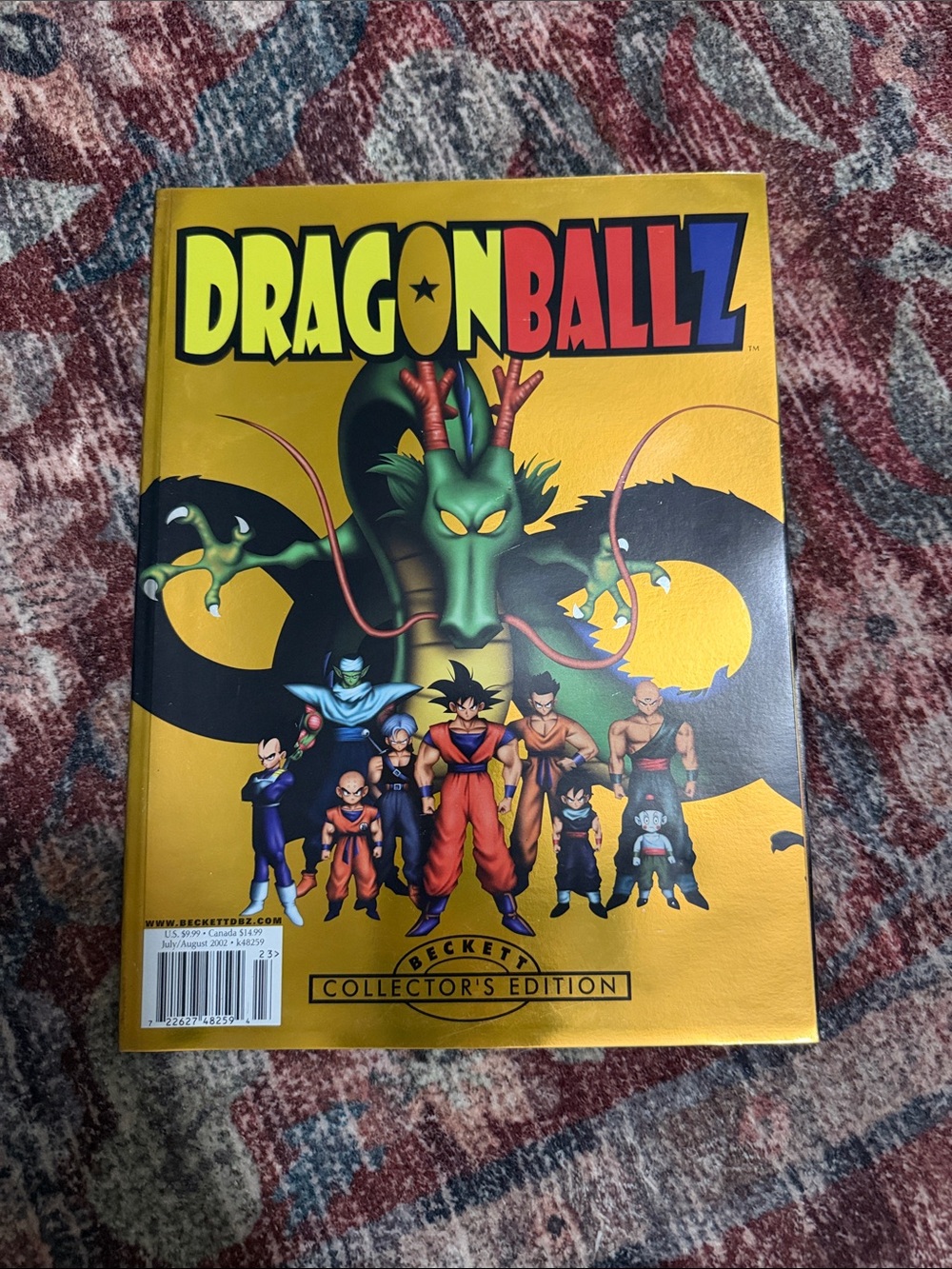Dragon Ball Beckett Collector's Edition Magazine - Gold Cover